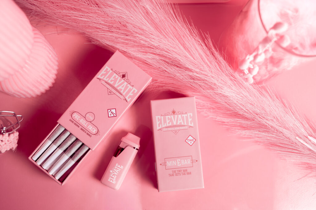 Pink Pin Packs and Pre-Roll packs